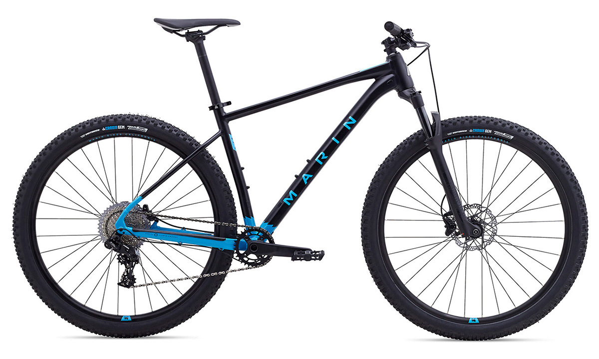 Фотография Велосипед Marin TEAM MARIN 29" 2020, размер L, Черно-синий 
